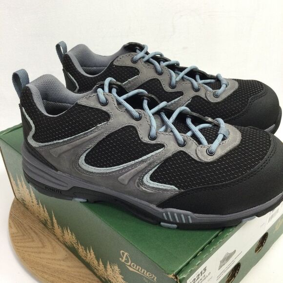 Danner Womens Run Time Shoes Sneaker Slip Resist Comp Toe Gray Blue Size 9 NWB - Picture 3 of 10